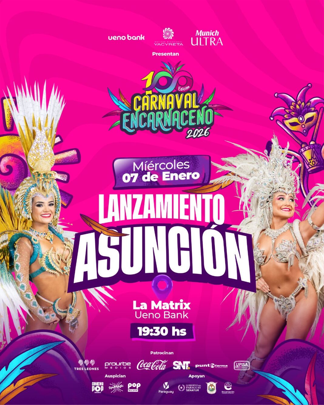 asunción lanzamiento carnaval encarnaceno