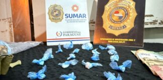 SENAD interviene “Narco-Bodega” en Itauguá y desactiva foco de microtráfico