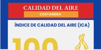 Tras incendios registrados calidad del aire de Asunción está moderada