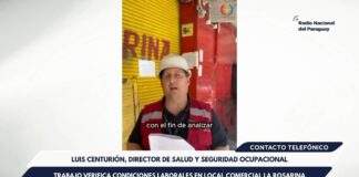 Ministerio de Trabajo verifican condiciones laborales en local comercial suspendido días atrás