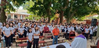 Institución educativa de San Pedro inicia el año escolar y la Cuaresma en un ambiente de fe y reflexión