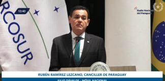 Cancilleres de Paraguay y Brasil destacan cooperación entre ambos gobiernos