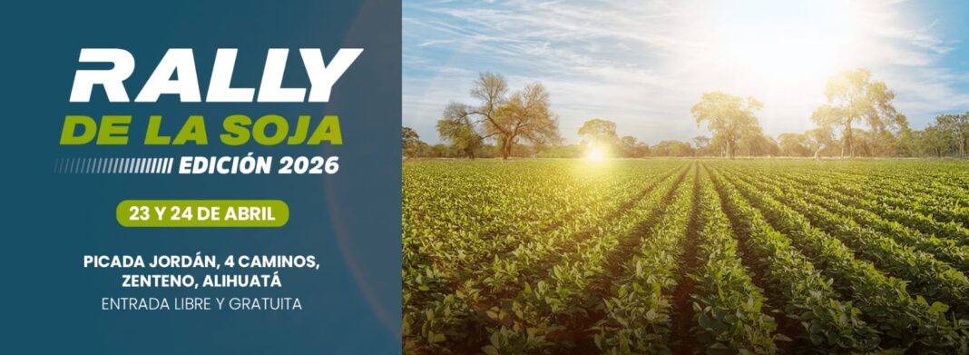 Edición 2026 del Rally de la Soja se realiza el 23 y 24 de abril