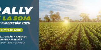 Edición 2026 del Rally de la Soja se realiza el 23 y 24 de abril