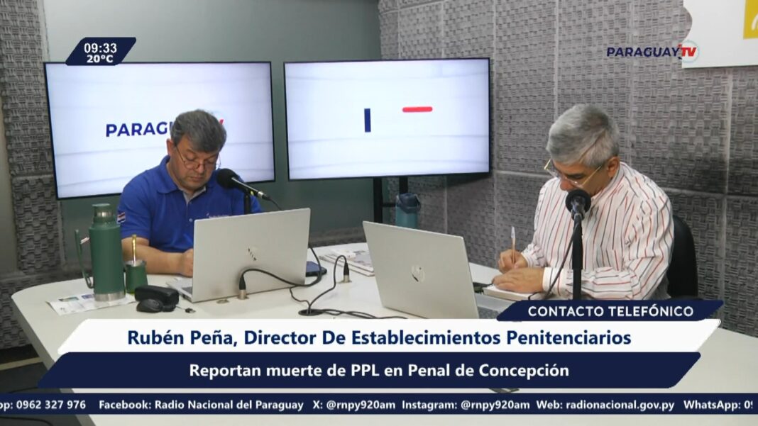 Reportan fallecimiento de persona privada de libertad en Penal de Concepción