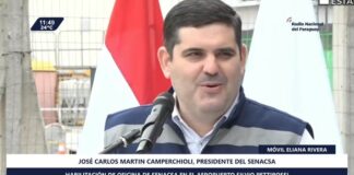 SENACSA habilita oficina en el Aeropuerto Internacional Silvio Pettirossi