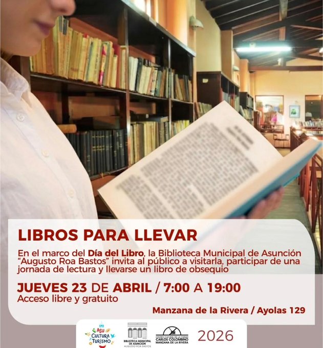 Biblioteca de la Manzana de la Rivera obsequia libros a los visitantes