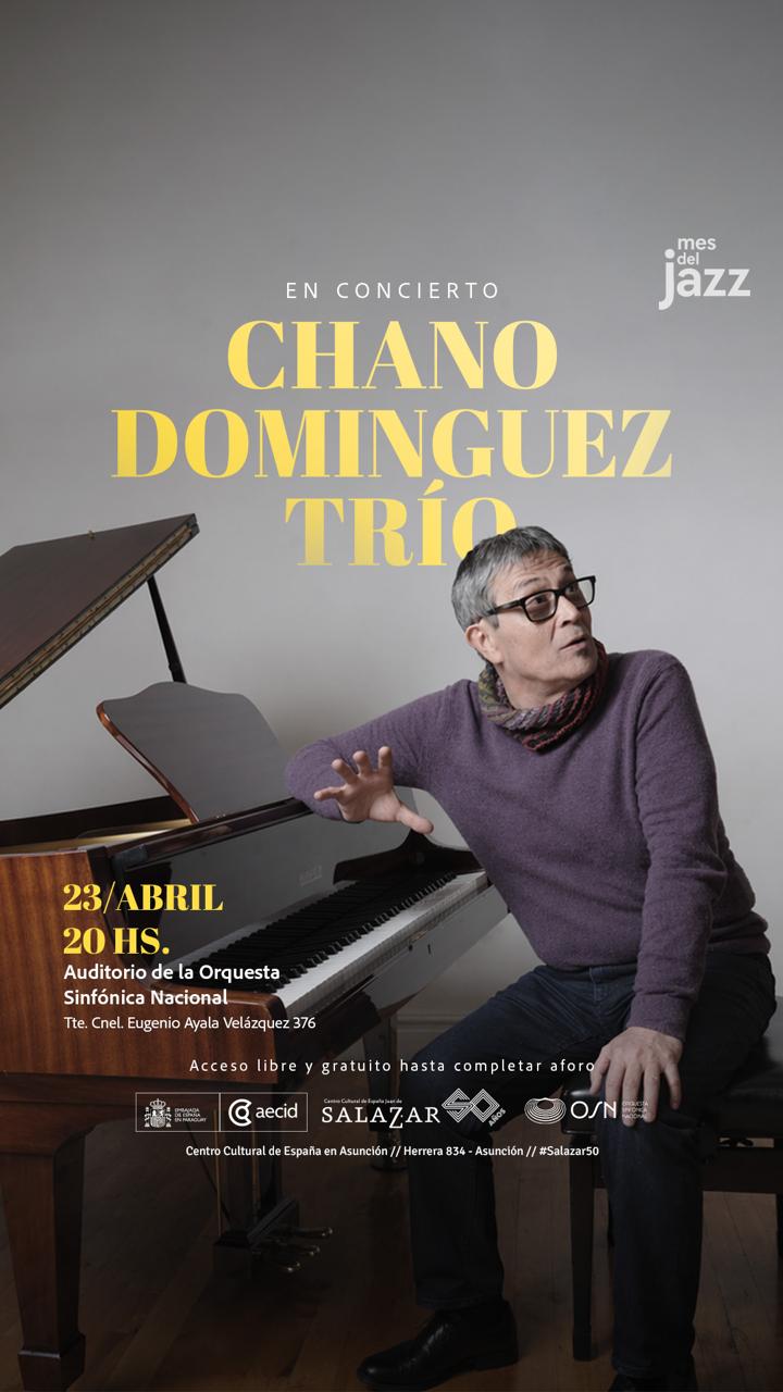 Chano Domínguez Trío se presenta en el auditorio de la OSN
