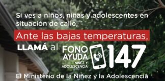 MINNA asiste a niños, niñas y adolescentes ante el intenso frío