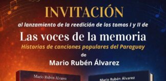 Mario Rubén Álvarez presenta reedición de los tomos I y II de Las Voces de la Memoria