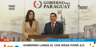 Gobierno presenta programa Che Róga Porã 3.0