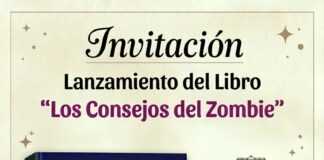 Invitan a presentación del libro «Los Consejos del Zombie»