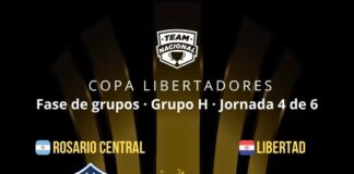 Copa Libertadores: Libertad visita a Rosario Central