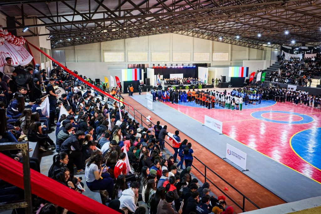 Inauguran en San Pedro los Juegos Escolares Estudiantes Nacionales 2026