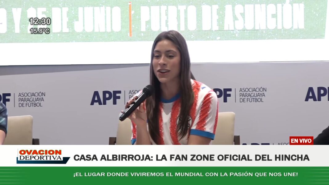 albirroja presentación fan zone oficial