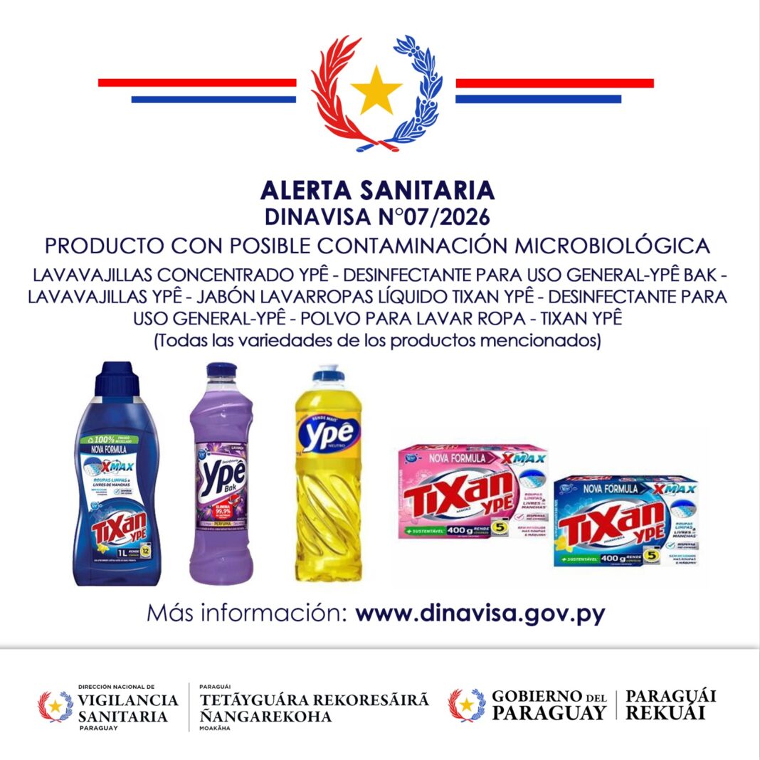 Dinavisa dispone prohibición de comercializar productos fitosanitarios por posible contaminación microbiológica