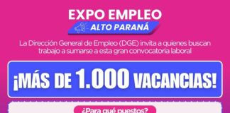 Expo Empleo Alto Paraná: Más de 1.000 vacancias disponibles