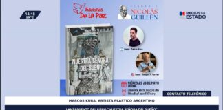 Presentan libro «Nuestra Señora del Sueño» del artista plástico Marcos Kura