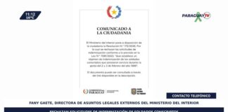 Ministerio del Interior informa sobre disponibilidad de la resolución 173/2026