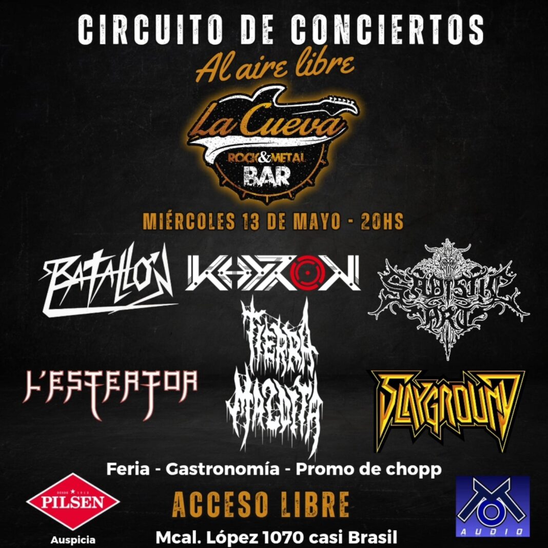 La Cueva celebra la víspera de feriado con una cumbre de heavy metal al aire libre