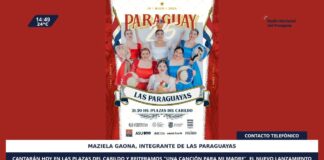 Las Paraguayas invitan a disfrutar del concierto en la explanada del Cabildo