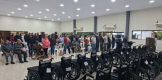 Entregan ayudas técnicas a personas con discapacidad de San Pedro