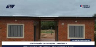 Presidente de la República entrega viviendas a familias de la Comunidad Indígena Laguna Negra Canaan