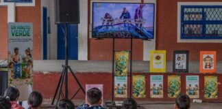 Arte y guaraní impulsan experiencia de educación ambiental para niños y jóvenes