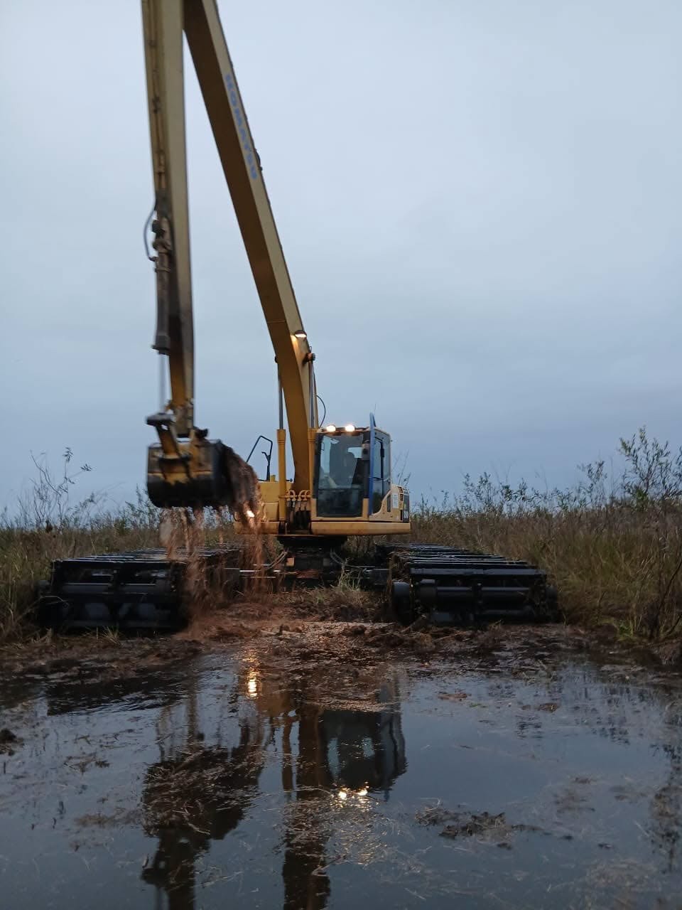 canal limpieza ñeembucú fenómeno el niño