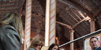 Primeras Damas de Paraguay y Chile visitan las obras de puesta en valor del Templo San Buenaventura de Yaguarón